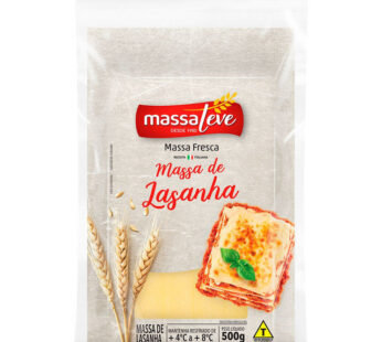 Massa Lasanha Massa Leve 500g