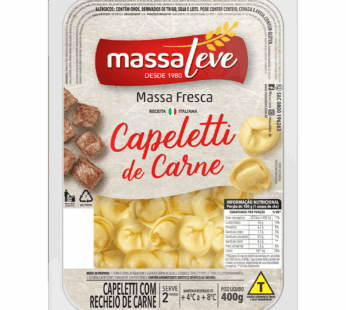Capeletti Massa Leve 400g