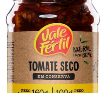 Tomate Seco Vale Fertil 100g
