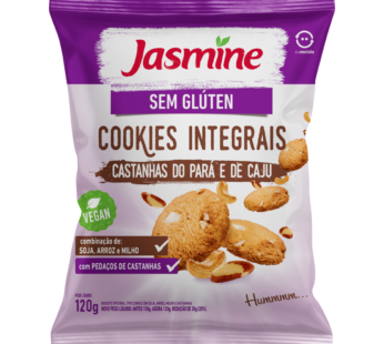 Biscoito Integral Cookies Jasmine 120g