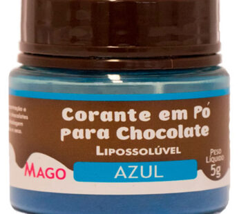 Corante Soft Gel Pop/Choc Azul  Mago 5g