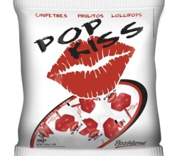 Pirulito Pop Kiss Cereja 500g