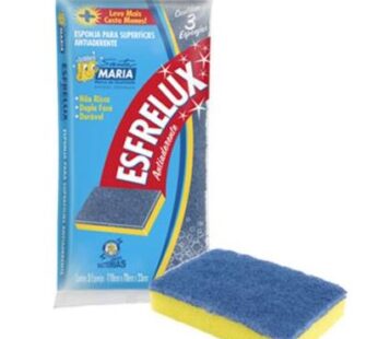 Esponja Esfrelux C/3un