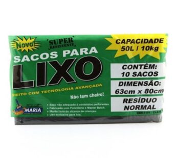 Saco Lixo Esfrelux 50l  C/10