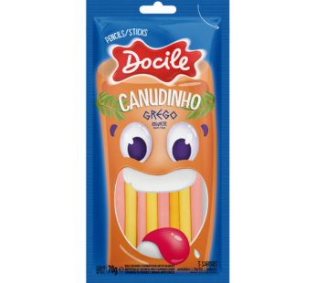 Bala Canudinho Docile 70g