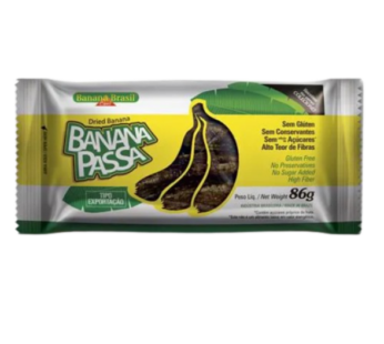 Banana Passa Banana Brasil 86g