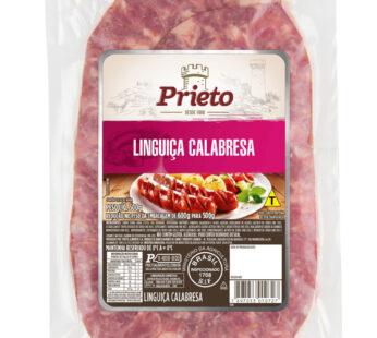 Linguica Calabresa Prieto 500g
