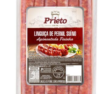 Linguica Pernil Suino Prieto 500g