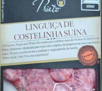 Linguica Costelinha Suino Prieto 400g