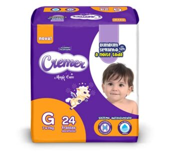 Fralda Descartavel Cremer Disney g 24un