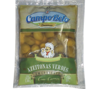 Azeitona Verde Campo Belo 80g