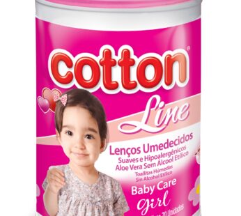Lencos Umedecidos Cotton Line 70 Un