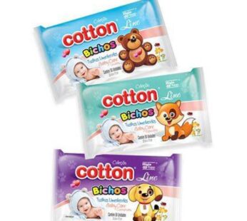 Toalhas Umedecidas Cotton Line C/48