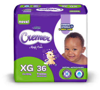 Fralda Descartavel Cremer Xg 36un