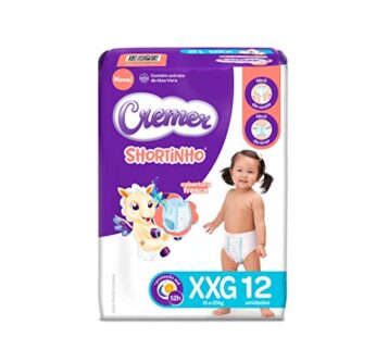 Fralda Descartavel Cremer Xxg 12un