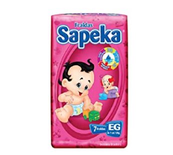 Fralda Descartaveis Sapeka Xg 6un