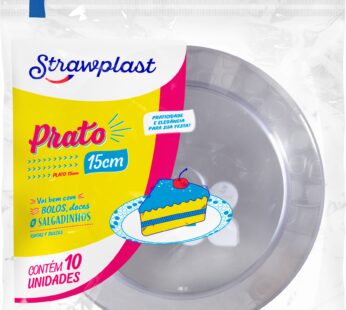 Prato Red 15cm Cristal C/10 Prc -015