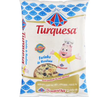 Farinha Mandioca Turquesa 1kg