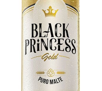 Cerveja Gold Black Princess Lt 350ml