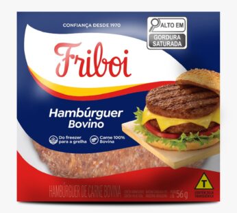 Hamburguer Friboi 56g