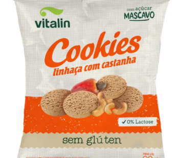 Biscoito Cookies Zero Vitalin 90g
