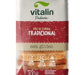 Pao De Forma Vitalin Zero 300g