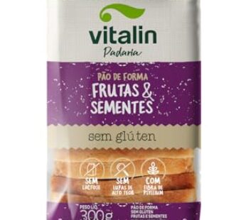 Pao De Forma Vitalin Zero 300g