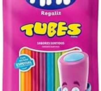 Bala Gelatina Tubes Fini 80g