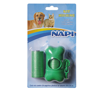 Kit Higiênico Cata Caca C/2 Refis Napi