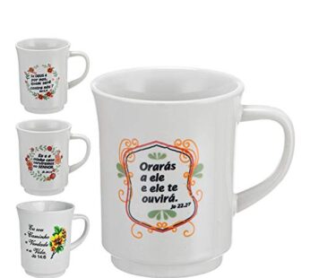 Caneca Salmos Hr Porcelanas