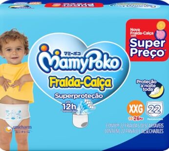 Fralda Descartavel Mamy Poko Xxg C/22un