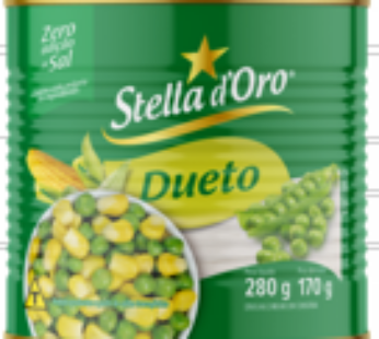 Dueto Ervilha e Milho Stella Doro Lt 170g
