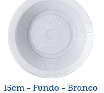 Prato Descartaveis  Cristalcopo 15cm 10un