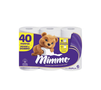 Papel Higienico Mimmo 6un 40mt