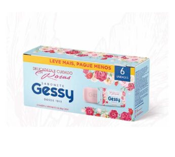 Sabonete Gessy Cx C/6 Unid 80g