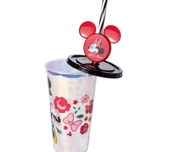 Copo Refri C/ Ping e Canudo Plasutil 500ml