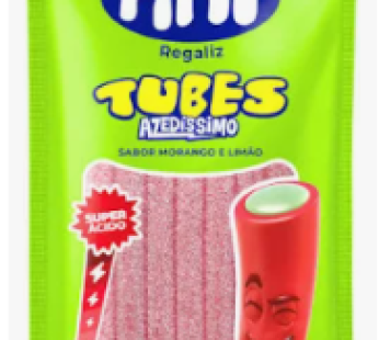 Bala Gelatina Tubes Fini 80g