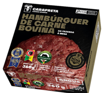 Hamburguer Cara Preta 360g