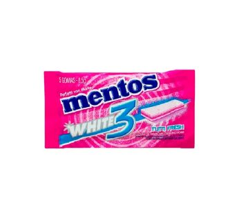 Goma De Mascar Mentos Cool White 8,5g